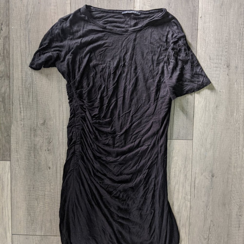 Tahari Ruched Jersey Dress